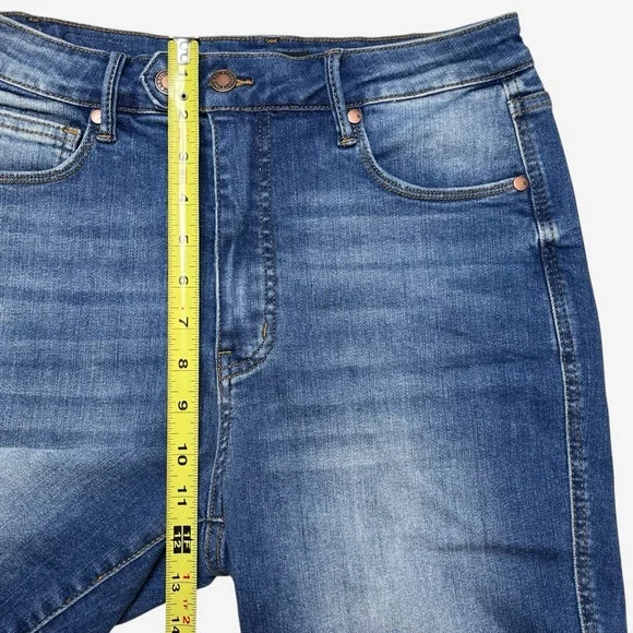 Judy Blue High Waist Tummy Control Double Button Jean Shorts 150269 - Picture 6 of 9